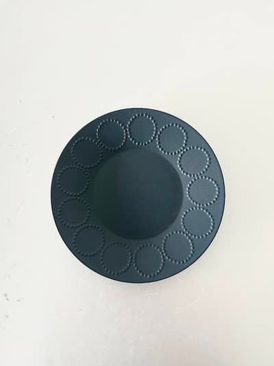 【未使用】mina perhonen　tambourine　プレート大　dark blue 画像1