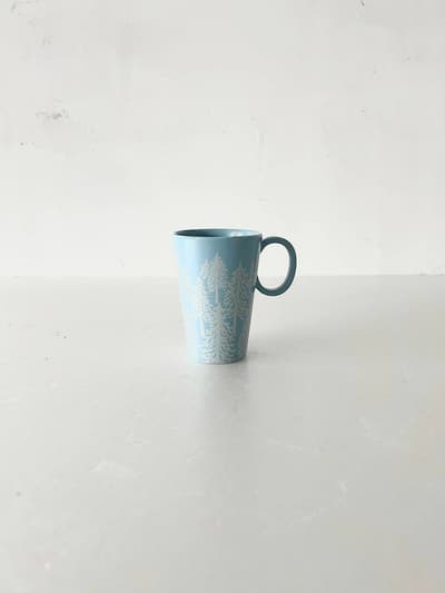 【未使用】mina perhonen　nolla metsa　マグカップ　light blue 画像1