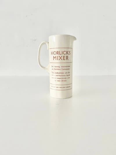 【イギリスアンティーク】1930年代　HORLICKS MIXER　ジャグ 画像1