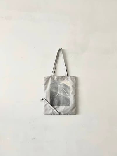 PIPPI CHIC　POCKETABLE BAG-united LOVE project　グレー 画像1