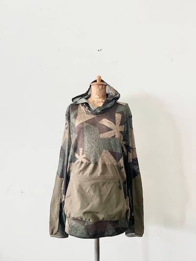 【Men's】Snow Peak　インセクトシールド パーカー　虫除け　迷彩柄 画像1