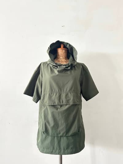 【Men's】Snow Peak　ビッグポケットプルオーバー　グリーン 画像1