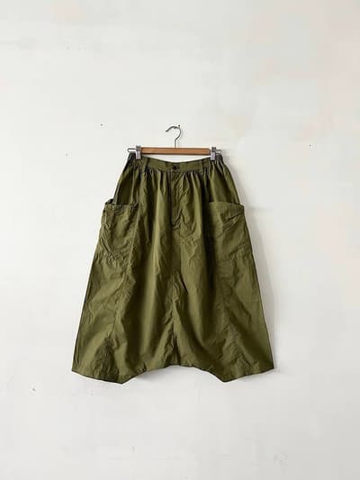 bul bul　サルエルパンツ　カーキ 画像1
