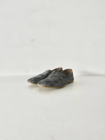 que shoes 　plain プレーン　Mサイズ　カモフラージュ柄　 画像1