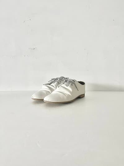 que shoes 　nost　レースシューズ　Mサイズ　白　 画像1