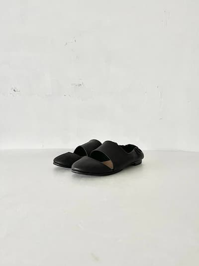 mina perhonen valo　牛革　シューズ　38　黒　 画像1
