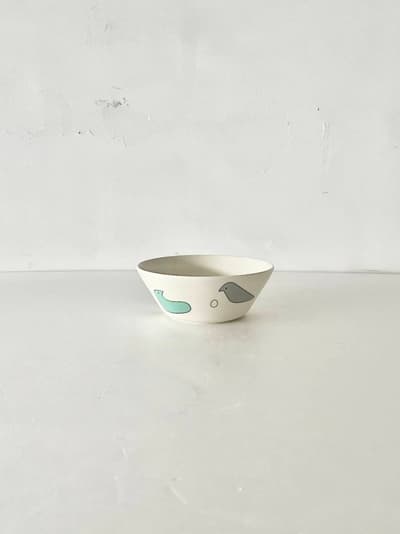 【美品】北欧　Iittala X mina perhonen/バード ボウル15cm（マルチカラー） 画像1