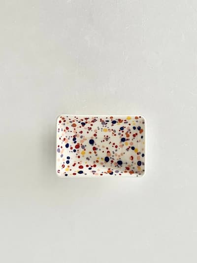 【北欧】美品　iittala 　ヘレ　アメジスト　A7プレート 画像1