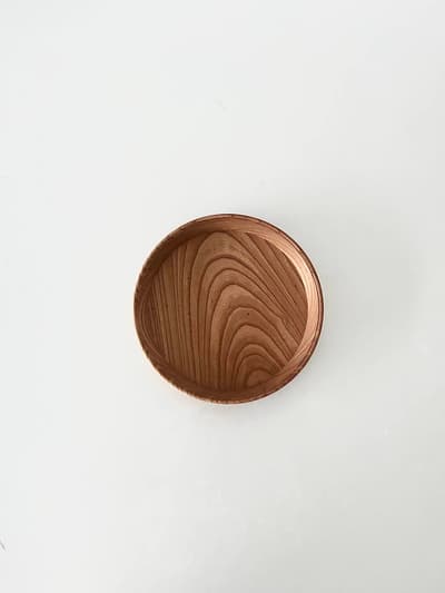 【未使用】foot of the mountain 中西健太　22cm　 丸盆 画像1