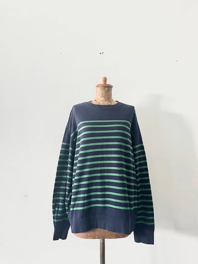 ORCIVAL　ボーダー長袖Tシャツ　クルーネック　サイズ４ 画像1