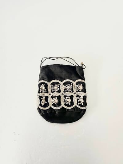 【未使用】mina perhonen　ring flower　巾着ポーチ 画像1