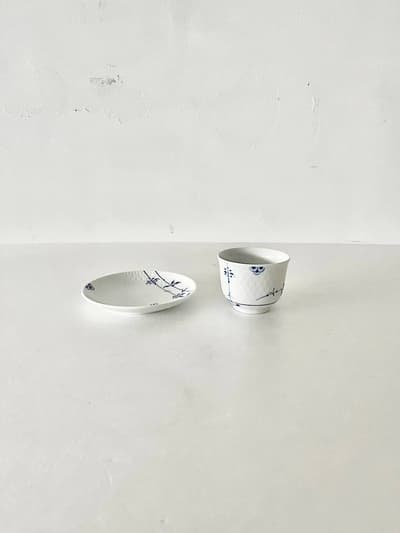 【北欧】Royal Copenhagen　ブルーパルメッテ　C&S　① 画像1