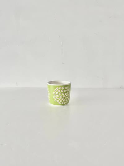 【北欧】marimekko　PUKETTI プケッティ グリーン　ラテマグ 　① 画像1