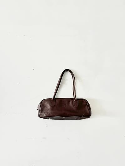 IL BISONTE　レザー　ボストンバッグ 画像1