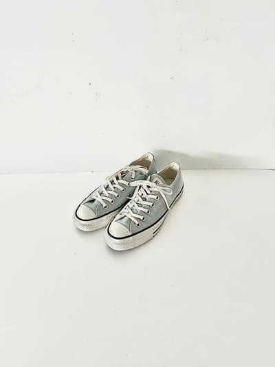 【美品】CONVERSE　オールスター　ortholite　24cm 　ミントグリーン 画像1