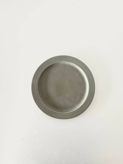  イイホシユミコ　unjour plate rainy gray 画像1