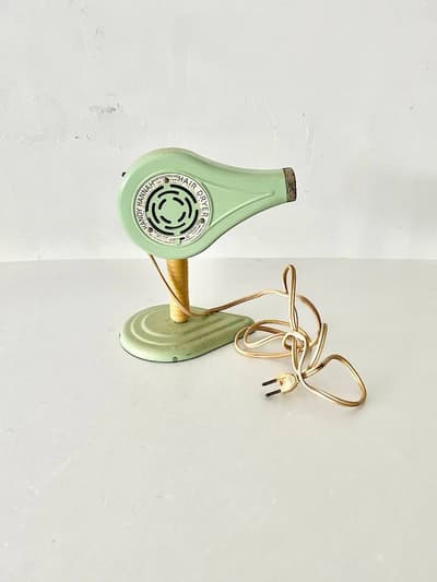 【アメリカヴィンテージ 】HANDY HANNAH社　ヘアードライヤー　ミントグリーン　箱無し　 画像1