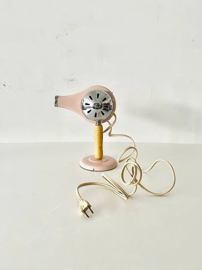 【アメリカヴィンテージ 】HANDY HANNAH社　ヘアードライヤー　ピンク　箱あり　 画像1
