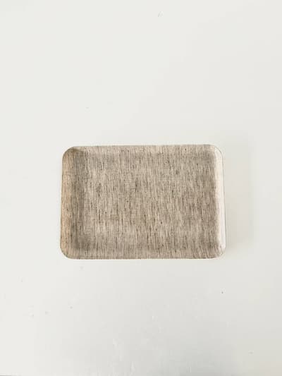 【美品】fog linen work 　トレイ　M 画像1