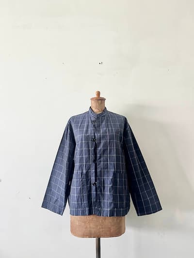 NATURAL LANDRY　チェックシャツジャケット　サイズ２ 画像1