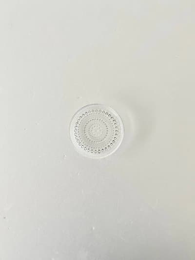 【北欧】【美品】iittala　カステヘルミ　10cm　プレート　クリア　1 画像1