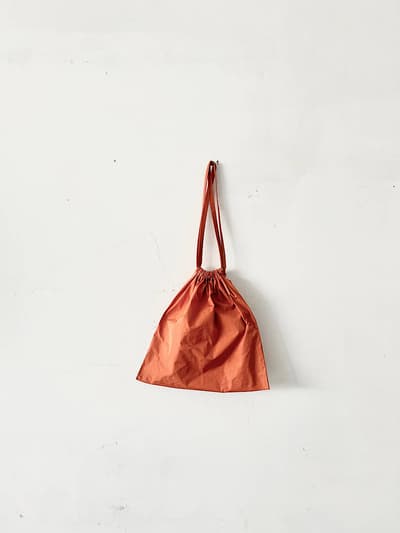 formuniform 　Drawstring Bag　巾着バッグ　オレンジ 画像1