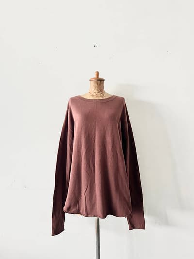 6(ROKU) 　BACK STITCH PULLOVER　プルオーバー 画像1