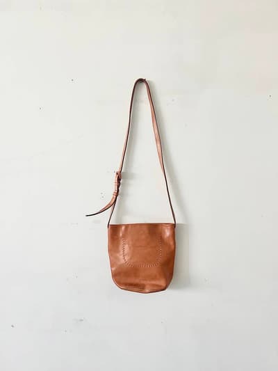 genten ミニショルダーバッグ　レザー 画像1