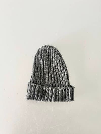 HIGHTLAND2000　ニット帽　グレー　ウール 画像1
