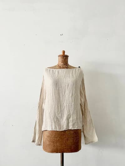 emic:etic numero de serie no.013　プルオーバーブラウス　リネン 画像1