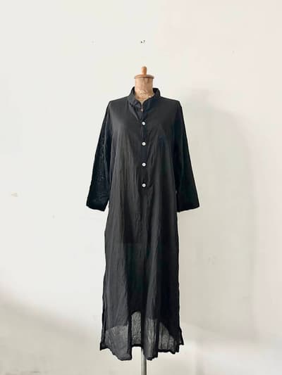 somoo　ヘンリーネックワンピース　サイズМ 画像1