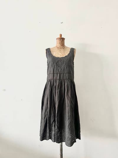 MACPHEE　リネン刺繍ワンピース　サイズ38 画像1