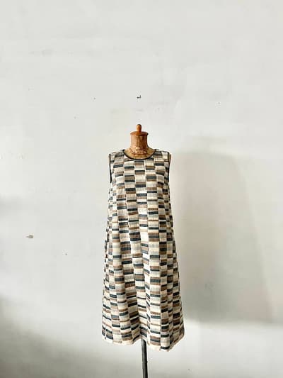 mina perhonen　lake　刺繍ワンピース　サイズ　36　 画像1