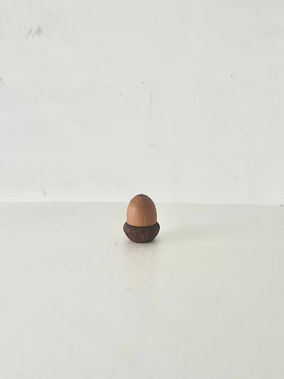 【未使用】alder sacco　どんぐり　ペーパーウエイト　 画像1