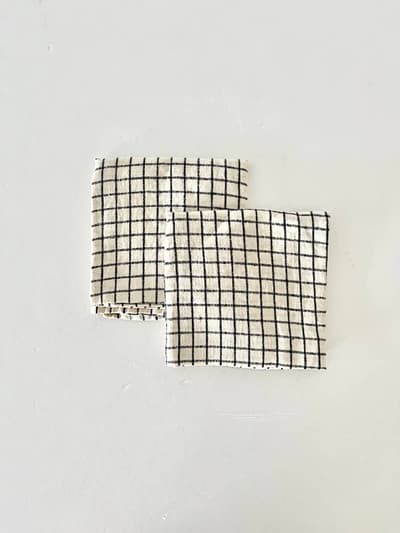 【美品】fog linen work 　キッチンクロス　2枚セット　 画像1