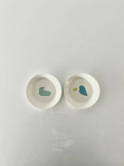 【美品】iittala  mina perhonen　プレートセット　 画像1