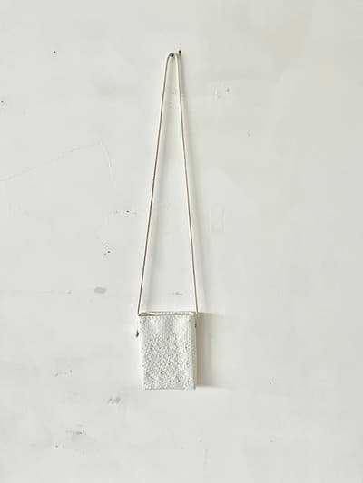 【美品】Letra　メルカドポーチ　白　 画像1