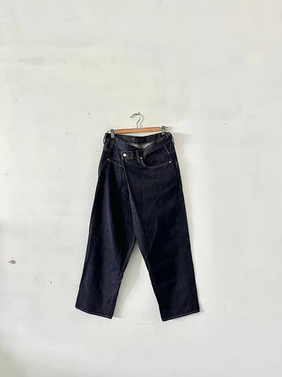 【未使用】　GO TO HOLLYWOOD　インディゴ変形デニム　サイズ2　 画像1