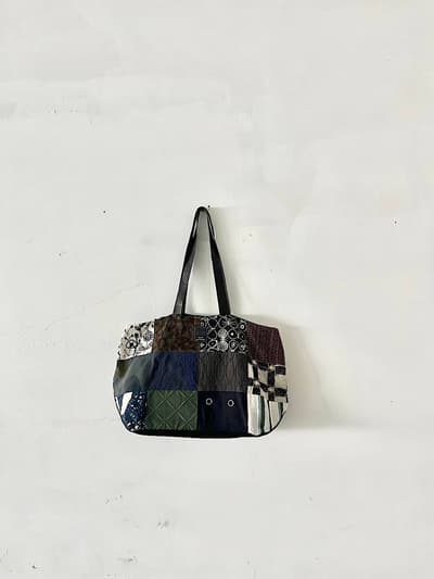 【美品】mina perhonen　piecebag　ピースバッグ　トートバッグ　 画像1