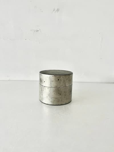 syuro　茶筒　ブリキ　丸缶　大 画像1