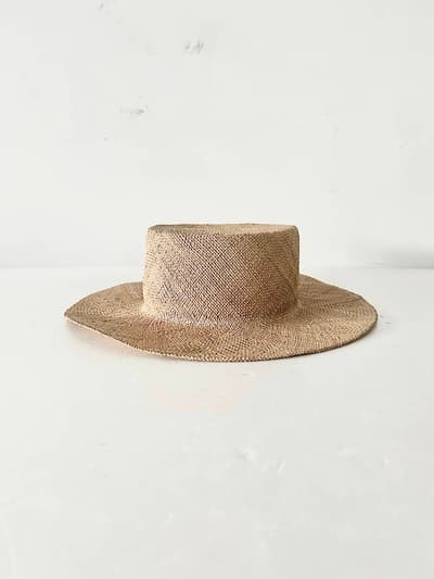【美品】くらすこと　カンカン帽　サイズ　57.5cm 画像1