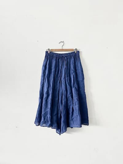 【美品】maison de soil　ギャザーキュロット　パンツ　サイズ１ 画像1