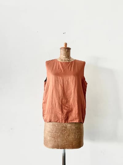 KROMALUDI　ノースリーブトップス　シルクコットン　サイズ１ 画像1