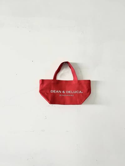 【美品】DEAN＆DELUCA SINGAPORE限定　キャンバストートバッグ 画像1