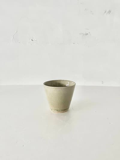 【美品】ネギシ製陶　カップ　ナチュラル　１ 画像1