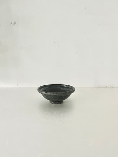 【未使用】角掛政志　飴釉玉縁取鉢　2　 画像1