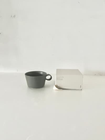 【美品】yumiko iihoshi porcelain　Foliage Green　unjour　apres midi cup　カップM　 画像1