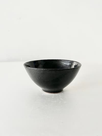 【美品】studioM　どんぶり 　黒 画像1
