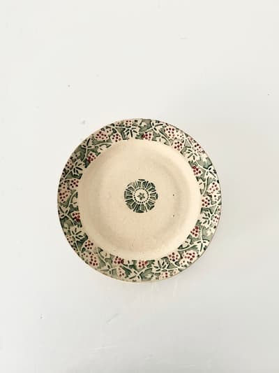 nang ceramics　ヴィンテージ　ソンベプレート　ベトナム 画像1