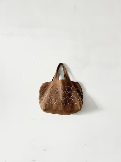 【美品】mina perhonen　tambourine　パニーニバッグ 画像1